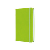Notebook Optima A5 SQUARE, hard cover, eraser, white cell block, pistachio (O27100-67)