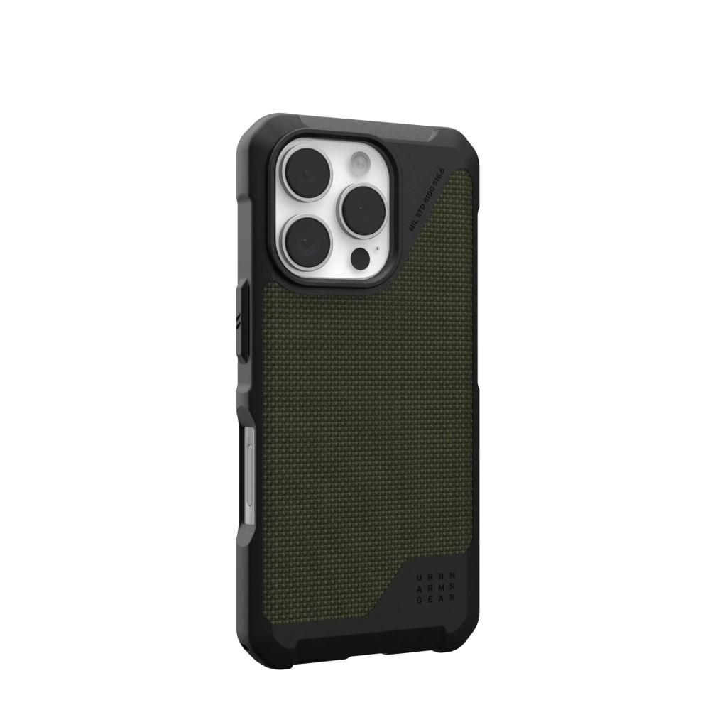 Чохол до мобільного телефона UAG iPhone 16 Pro Metropolis LT Magsafe Kevlar Olive (114452113972) Чохол до мобільного телефона UAG iPhone 16 Pro Metropolis LT Magsafe Kevlar Olive (114452113972)