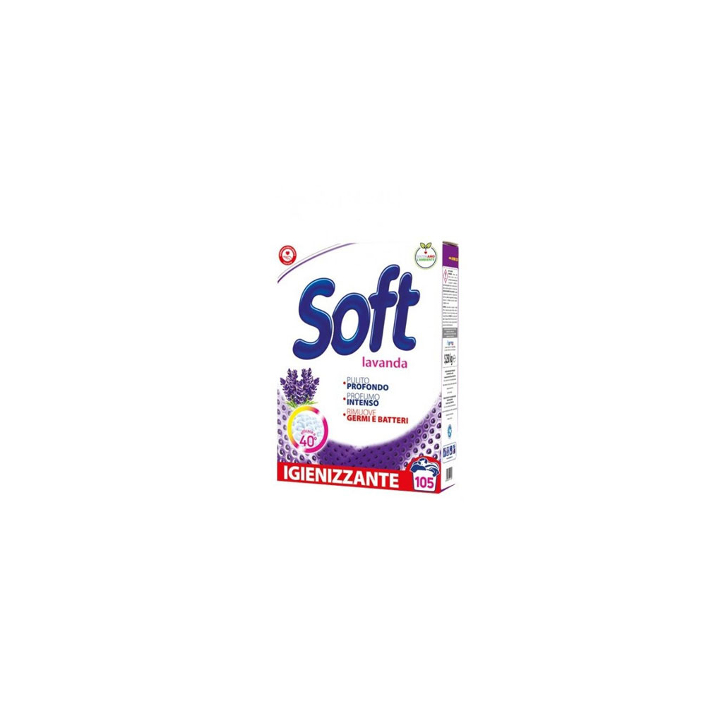 Пральний порошок Soft Lavanda Універсальний з активним киснем 5.25 кг (8003640011001)