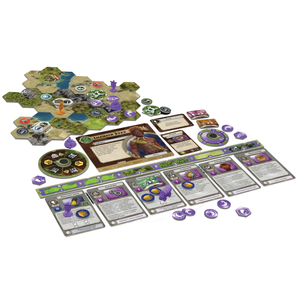 Настільна гра Geekach Games Цивілізація. Новий світанок - Тера інкогніта (Civilization: A New Dawn - Terra Incognita) (укр.) (GKCH195ti)