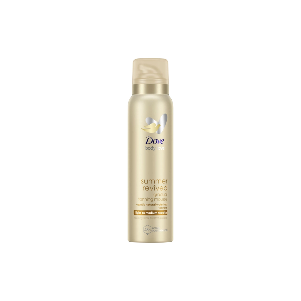 Автозасмага Dove Body Love Summer Revived Мус для тіла Від світлого до середнього 150 мл (8710847962769)