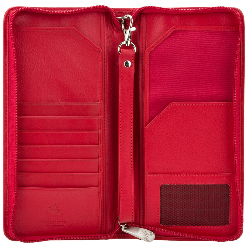 Портмоне Visconti Дорожнє 1157 Red (1157 RED)