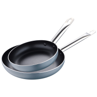 Набір сковорідок Bergner Professional chef anthracite, 20/28 см (BG-31593-ANTH)