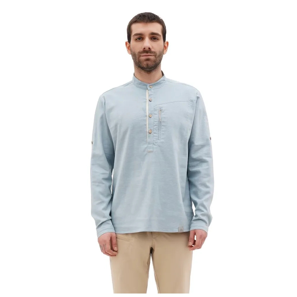 Сорочка Turbat Madeira Hemp Mns arona blue - M - блакитний (012.004.4937)