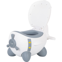 Горщик FreeON Plane White-Grey (42318)