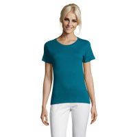 Sol's Regent Women T-shirt deep turquoise L (01825235L)