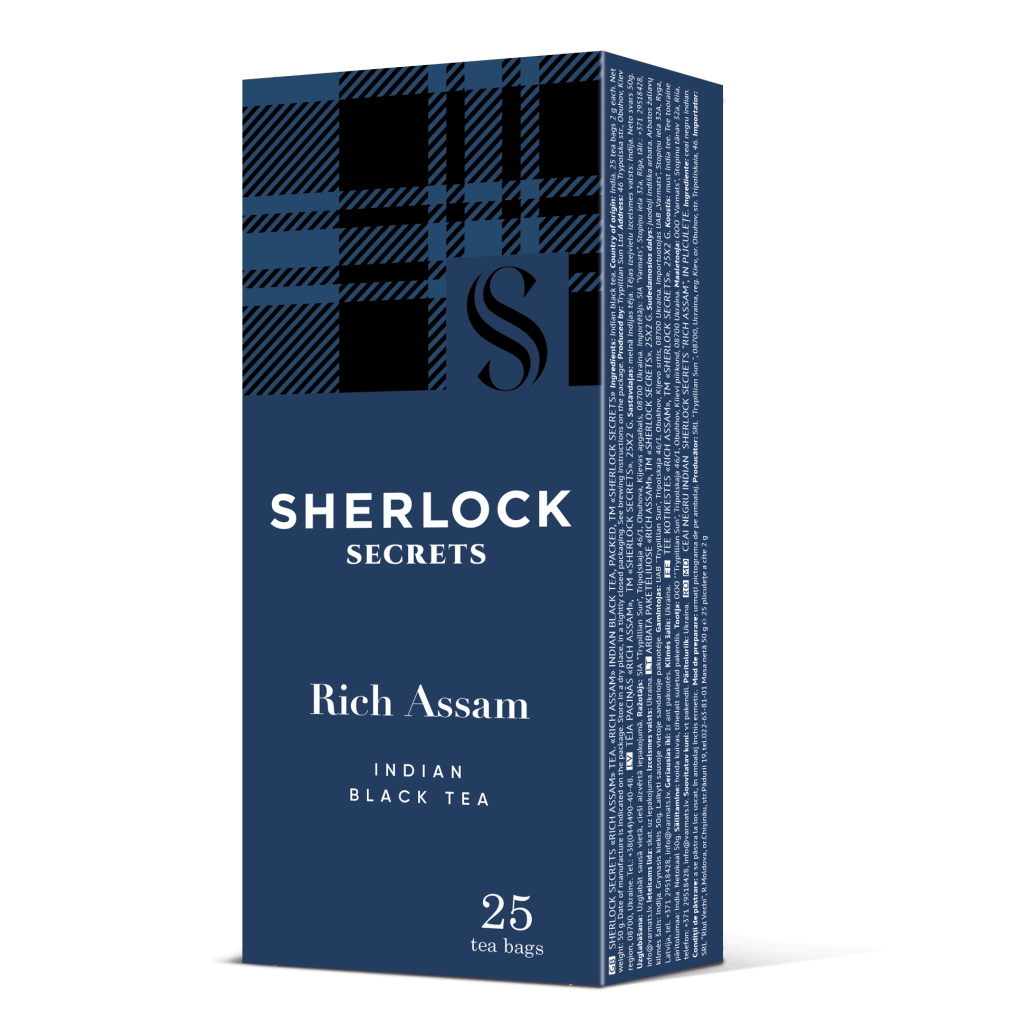 Чай Sherlock Secrets Rich Assam чорний 25х2 г (shs.01176)