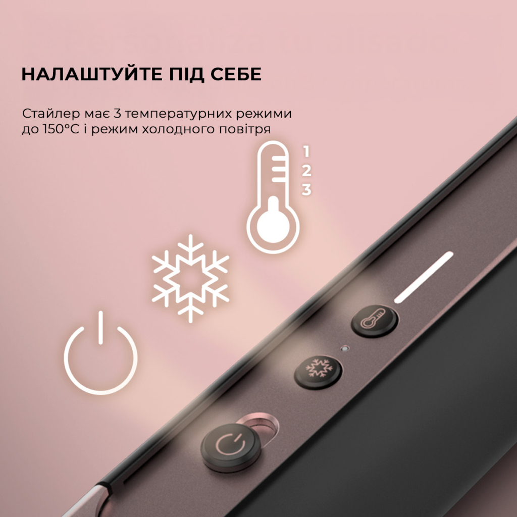 Стайлер Cecotec RitualCare Air Lisse 2in1 Black (A01_EU01_100158)