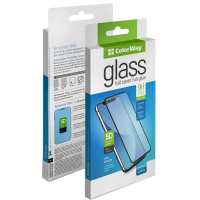 Скло захисне ColorWay 9H FC glue Samsung Galaxy A07 black (CW-GSFGSGA075-BK)