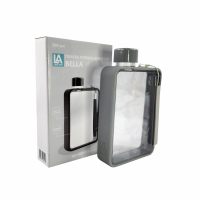 Water bottle Line Art Bella 380 ml gray (60010118LA-07)