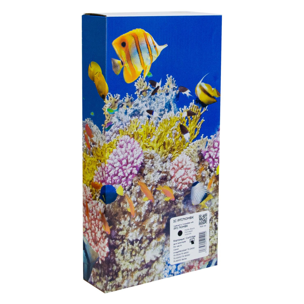 Картридж Barva Canon PFI-710MBK 2353C001AA 700мл matte black (IC-PFI710MBK) Картридж Barva Canon PFI-710MBK 2353C001AA 700мл matte black (IC-PFI710MBK)