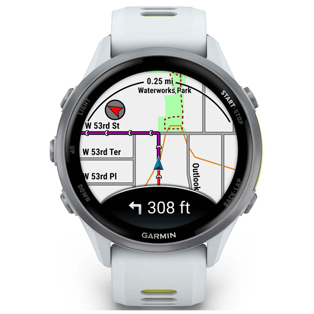 Смарт-годинник Garmin Forerunner 970, Whitestone/Amp Yellow, GPS (010-02969-11) Смарт-годинник Garmin Forerunner 970, Whitestone/Amp Yellow, GPS (010-02969-11)