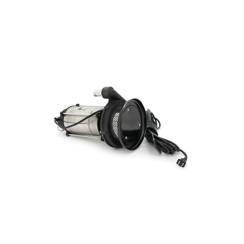 Заглибний насос Voltronic 1500W, 220V, до 4 м³/год, підйом до 30 м, 25мм, INOX, 410х200х230 мм, 11.5 кг. + перехідник (YT-P-1500-30)