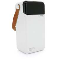 Батарея універсальна Remax 60000mAh, 22.5W, PD+QC, 2*USB+Type-C+Lightning, Black/White (RPP-565)