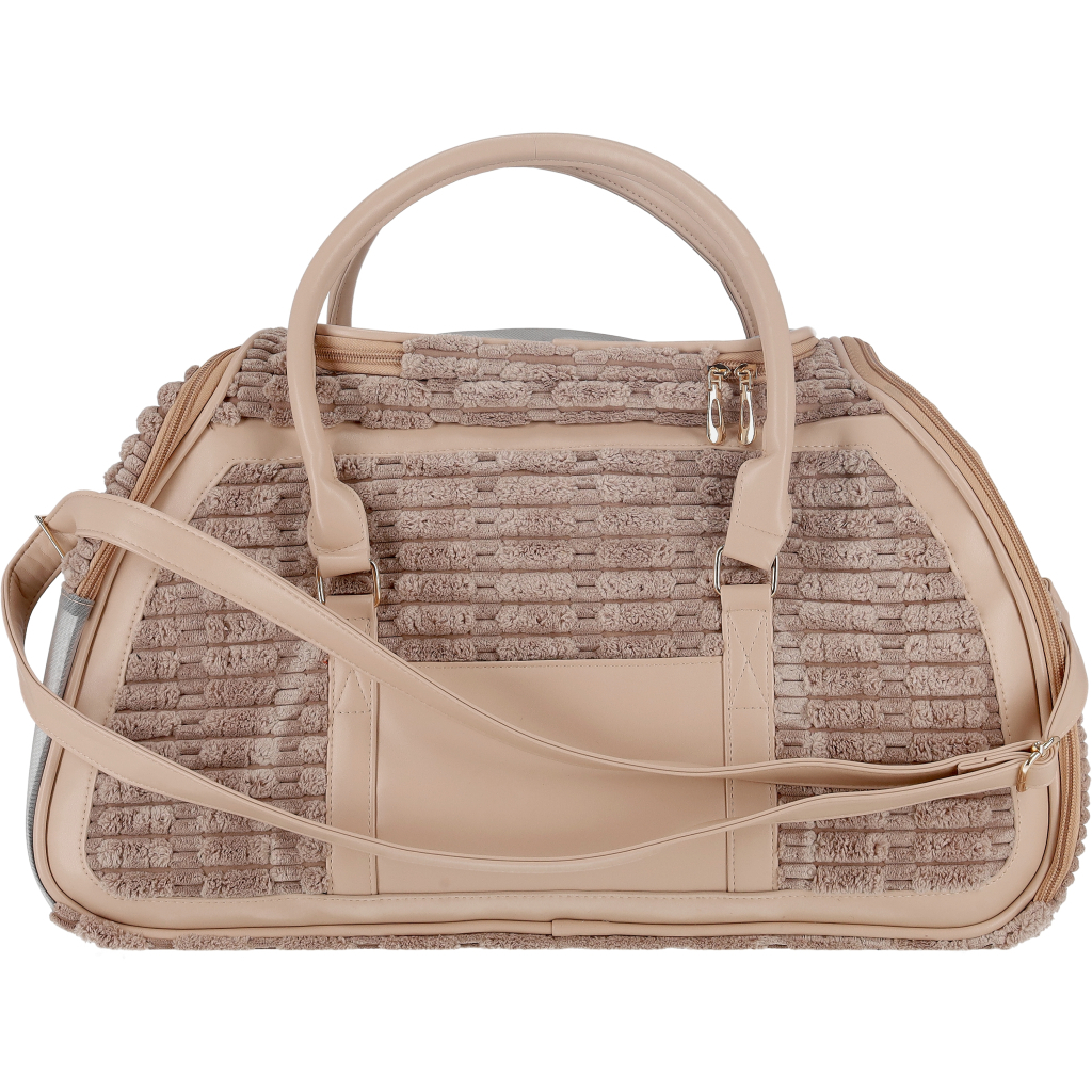 Переноска для тварин MISOKO&CO 51.5x25.5x27 см світло-коричнева (YIWUMSK70161) Переноска для тварин MISOKO&CO 51.5x25.5x27 см світло-коричнева (YIWUMSK70161)