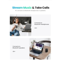 Bluetooth-адаптер Ugreen CM390 USB Bluetooth 5.0 Adapter (80889)