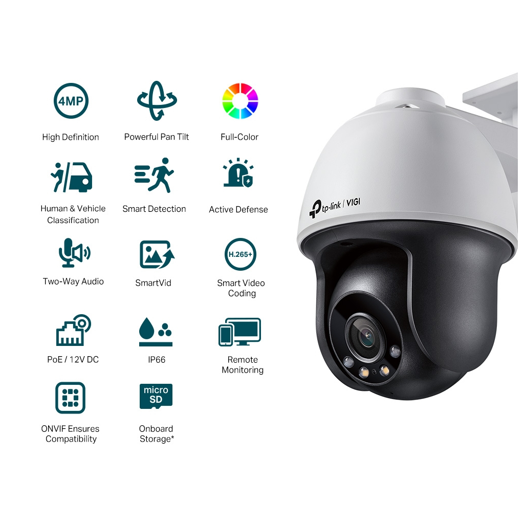 Камера відеоспостереження TP-Link VIGI C540-4 (VIGI-C540-4) Камера відеоспостереження TP-Link VIGI C540-4 (VIGI-C540-4)