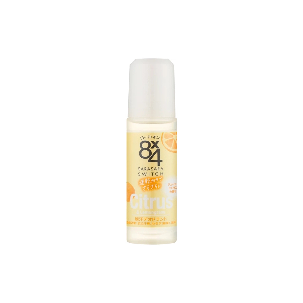 Антиперспірант Kao Biore 8x4 Aroma Switch Deodorant Roll-On Цитрусовий аромат 45 мл (4901301332325)