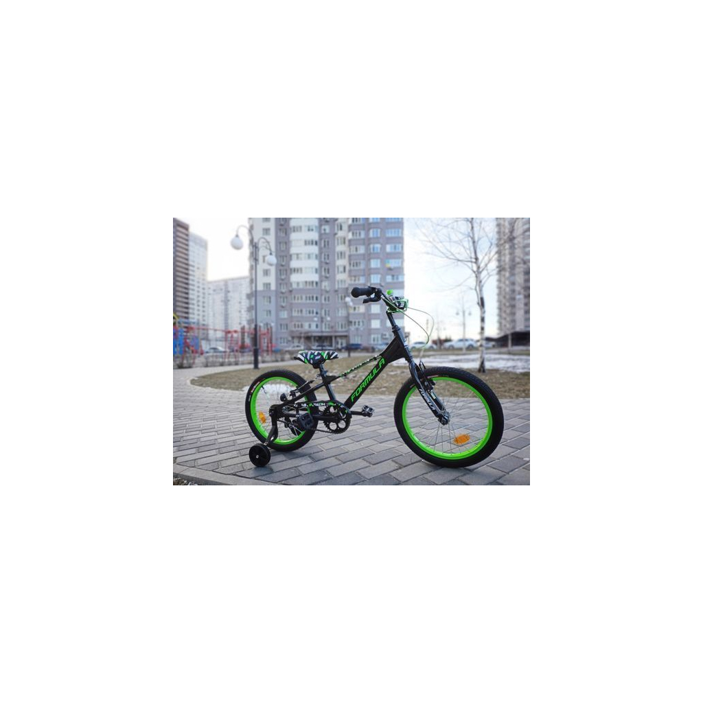 Велосипед Formula 20" Kid SLIM BH рама-10" AL 2026 чорний з зеленим (OPS-FRK-20-259) Велосипед Formula 20" Kid SLIM BH рама-10" AL 2026 чорний з зеленим (OPS-FRK-20-259)