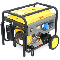 Generator COVAX CV20500LD-E2, 9.5kW, 220V, 50Hz, DC12V, 21HP, electric starter, 25L (CV20500LD-E2)