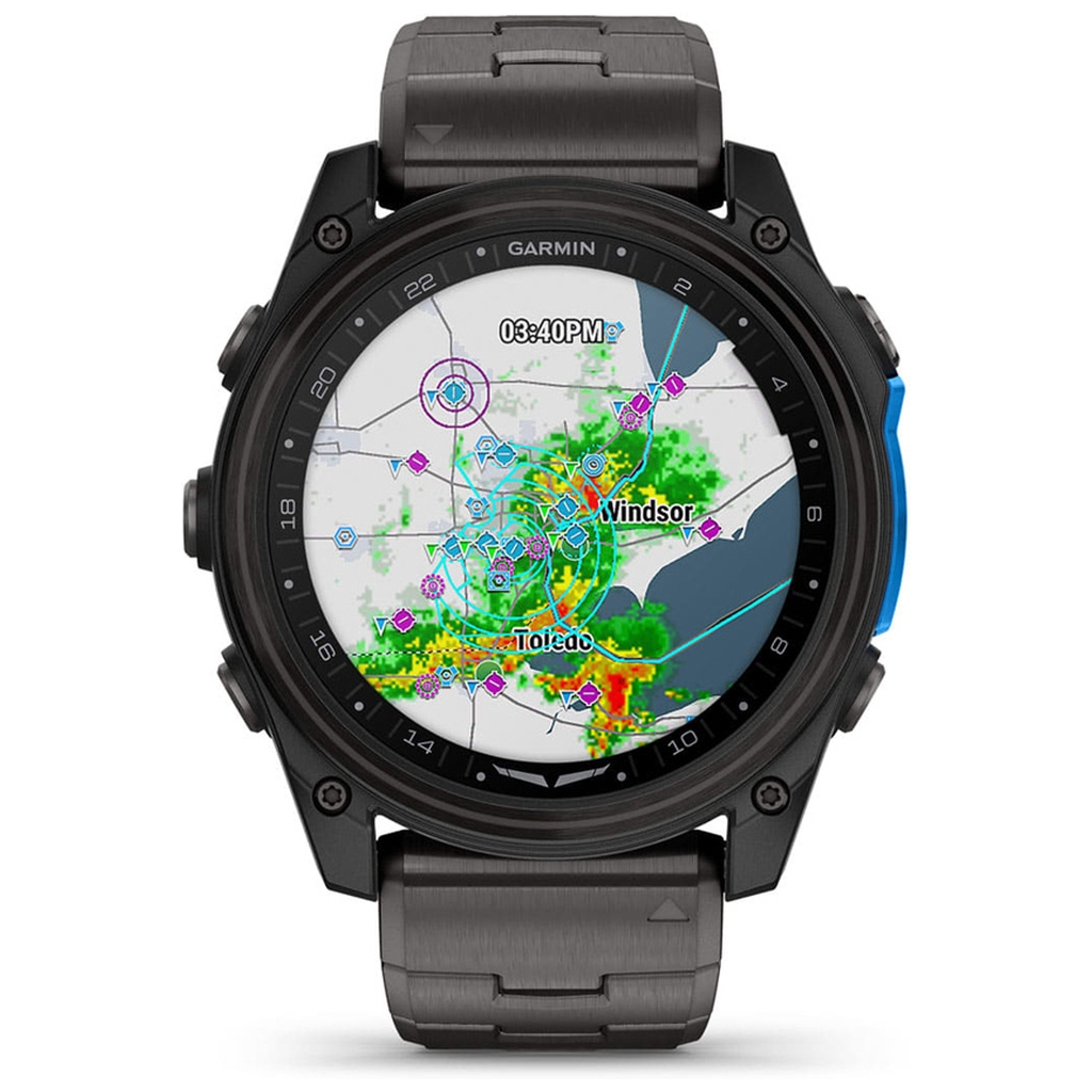 Смарт-годинник Garmin D2 Mach 2, 51mm, Saph, CrbnGry Ti/Blk w/TiBd,GPS (010-02905-31) Смарт-годинник Garmin D2 Mach 2, 51mm, Saph, CrbnGry Ti/Blk w/TiBd,GPS (010-02905-31)