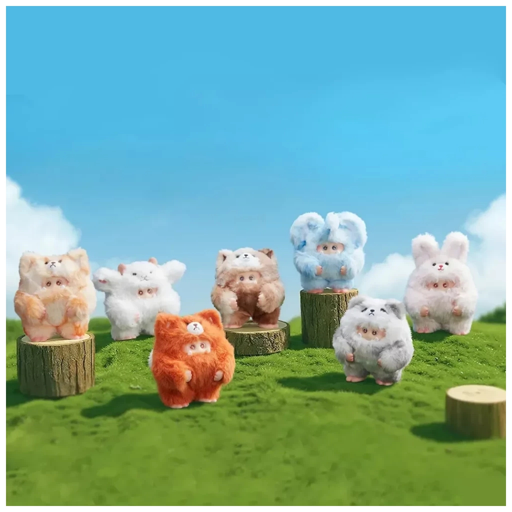 М'яка іграшка 10/10 Toys сюрприз Giggle monster Лісові пухнастики (GM9981134)