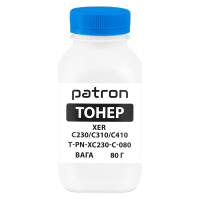 Тонер XER C230/C310/C410, 80 г, Cyan Patron (PN-XC230-C-080)