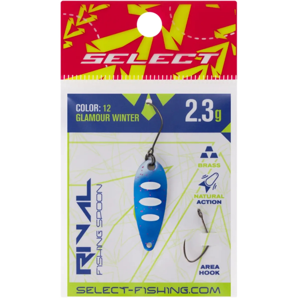 Блешня Select Rival 2.3g 30mm 12 Glamour Winter (1870.80.11)