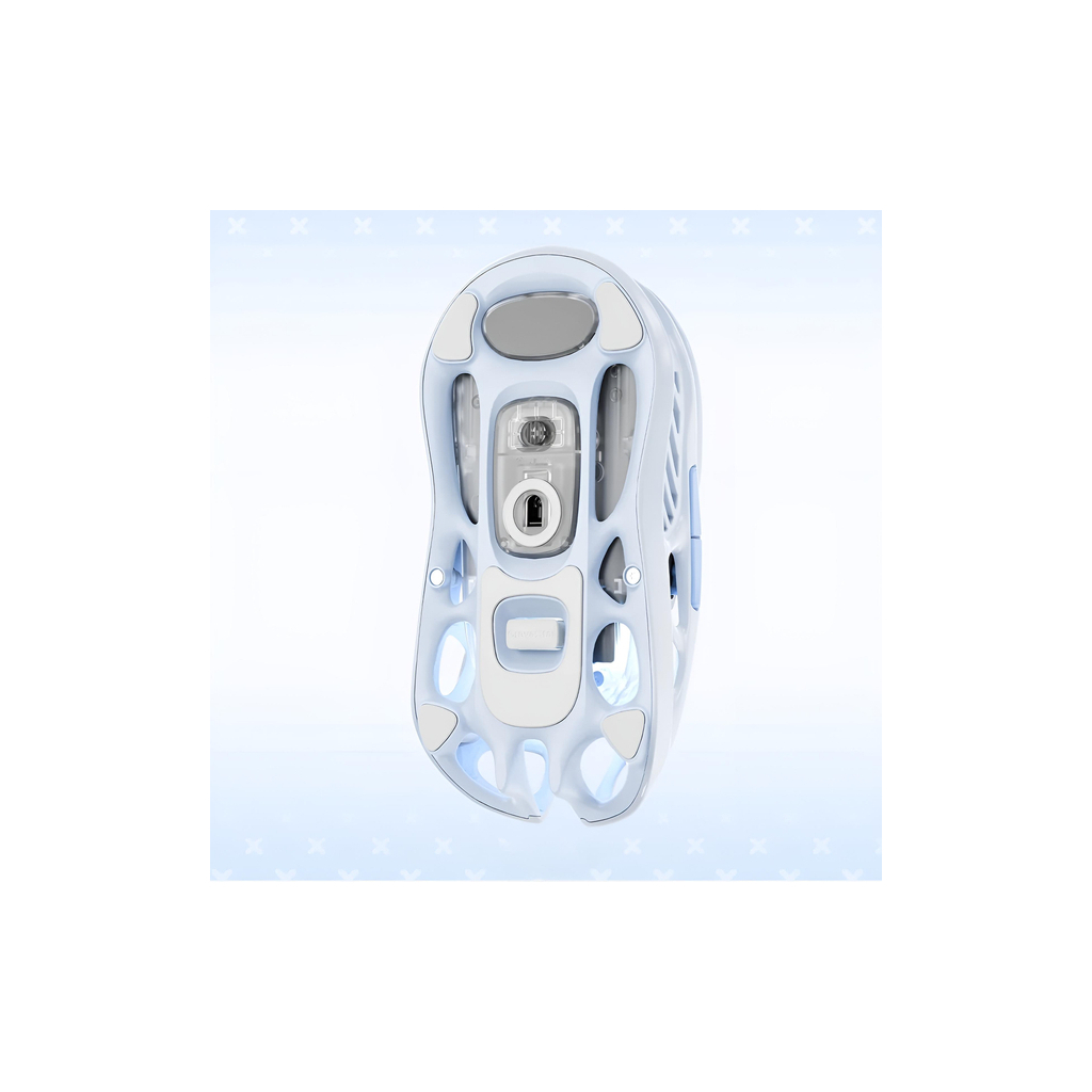Мишка GravaStar Mercury M1 Pro Wireless/Bluetoot/USB Ice Blue (GRAVASTARM1PRO_BLU)