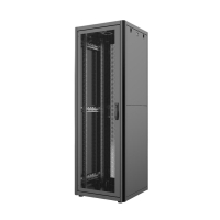 Шафа напольна Mirsan 16U GTN 19" 600x1000, perforated door (MR.GTN16U61DE.01_PRF63)