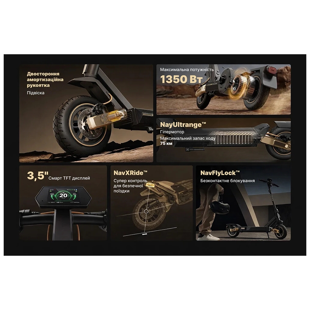 Електросамокат Navee ST5 Pro (ST5 Pro EU) Електросамокат Navee ST5 Pro (ST5 Pro EU)