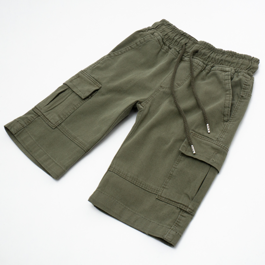 Шорти дитячі Sercino трикотажні (24282-110B-green) Шорти дитячі Sercino трикотажні (24282-110B-green)