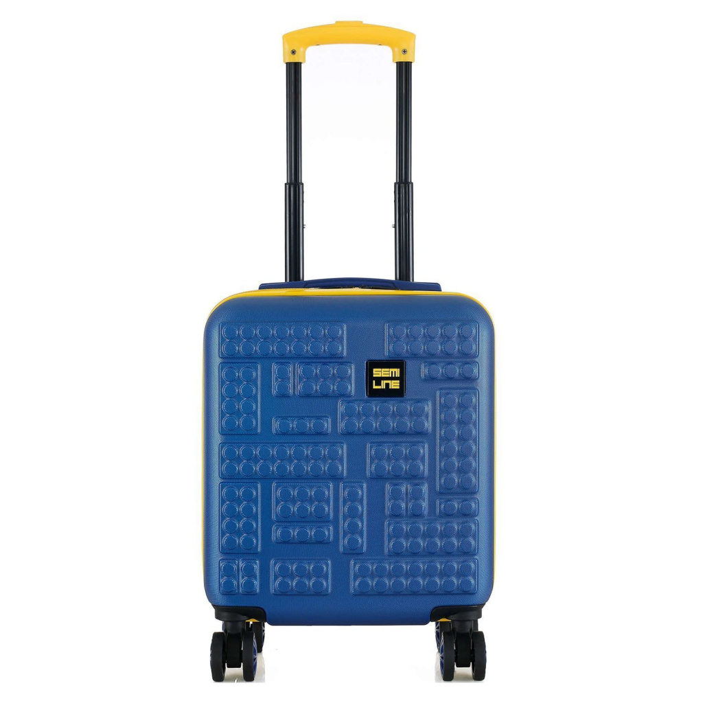 Валіза Semi Line 16" (XS) Blue/Yellow (T5888-1) (DAS303360)