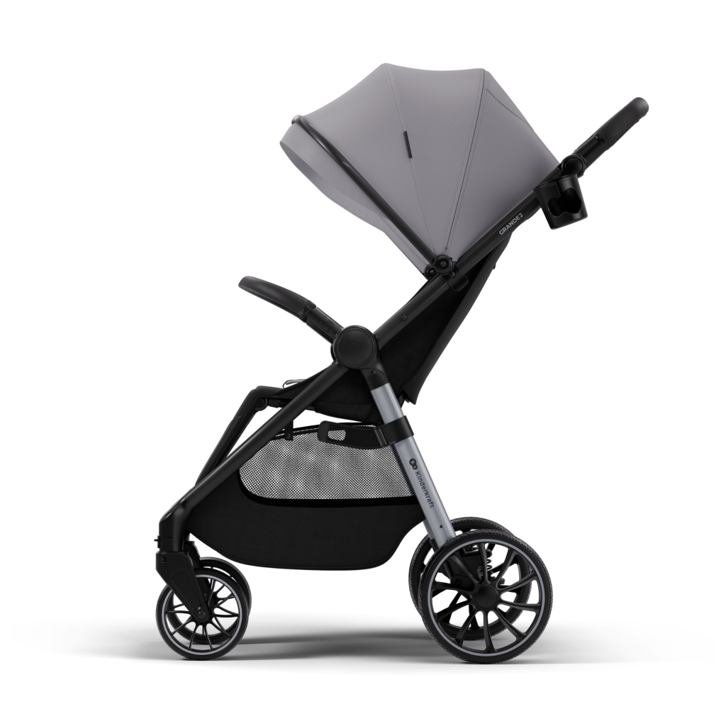 Коляска Kinderkraft Grande 2 Grey (KSGRAN02GRY0000) (5902533929610)