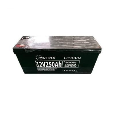 Батарея LiFePo4 Matrix 12.8V-250Ah 3.2kWh (MLR 12250)