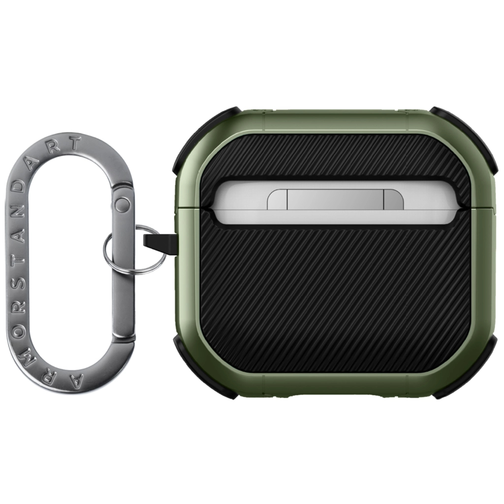Чохол для навушників Armorstandart Panzer For Apple Airpods 5/4 Olive Green (ARM82554)