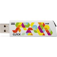 USB флеш накопичувач Goodram 8Gb Click White USB 2.0 (PD8GH2GRCLWR9)