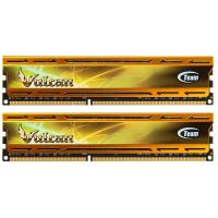 Модуль пам'яті для комп'ютера DDR3 16GB (2x8Gb) 1600 MHz Vulcan Yellow Team (TLYD316G1600HC10ADC01)