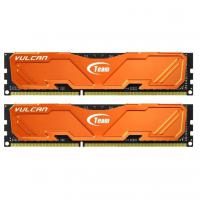 Модуль пам'яті для комп'ютера DDR3 8GB (2x4GB) 1866 MHz Vulcan Orange Team (TLAED38G1866HC11DC01)