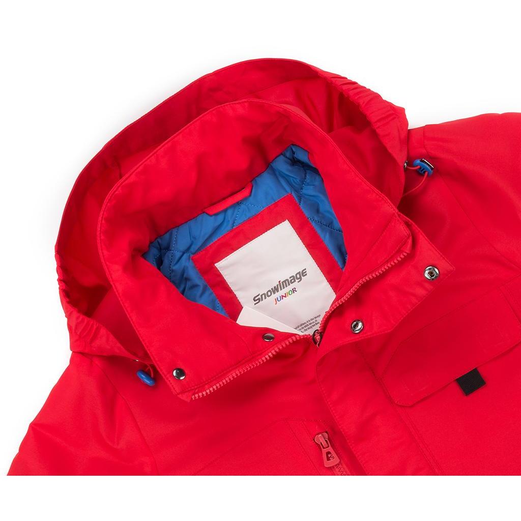 Куртка дитяча Snowimage парка з капюшоном (SICMY-P402-158B-red)