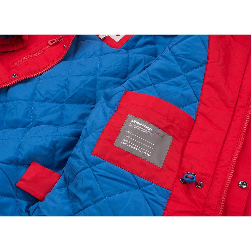 Куртка дитяча Snowimage парка з капюшоном (SICMY-P402-158B-red)