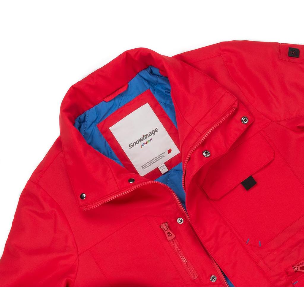 Куртка дитяча Snowimage парка з капюшоном (SICMY-P402-158B-red)