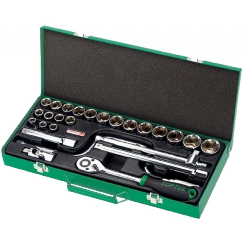 Набір інструментів Toptul 1/2" 26од. (6-гр.) (GCAD2601) Набір інструментів Toptul 1/2" 26од. (6-гр.) (GCAD2601)