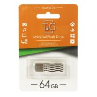 USB флеш накопичувач T&G 64GB 103 Metal Series Silver USB 2.0 (TG103-64G)