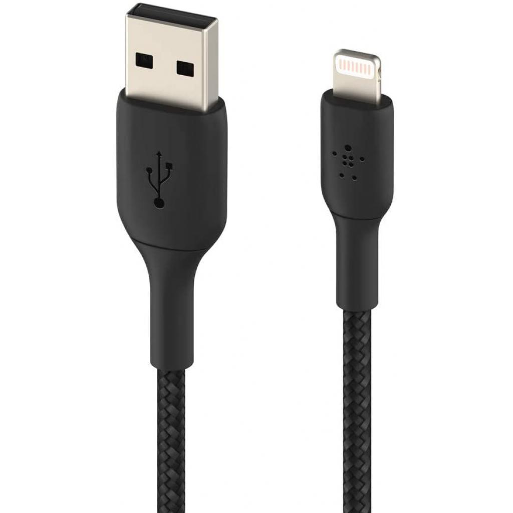Дата кабель USB 2.0 AM to Lightning 2.0m Belkin (CAA002BT2MBK)