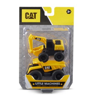 Машинка для дітей Funrise Міні-техніка CAT Самоскид та Екскаватор (82278)