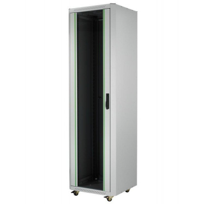 Шафа напольна Mirsan ECO 19" 42U 600x800, RAL 7035 (MR.GTE42U68.02)