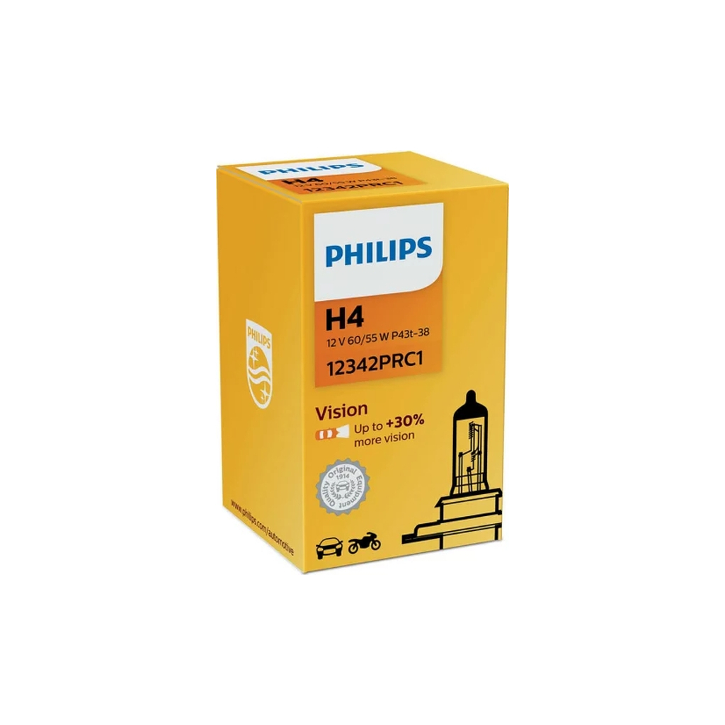 Автолампа Philips 12342PRC1 H4 12V 60/55W (2361)