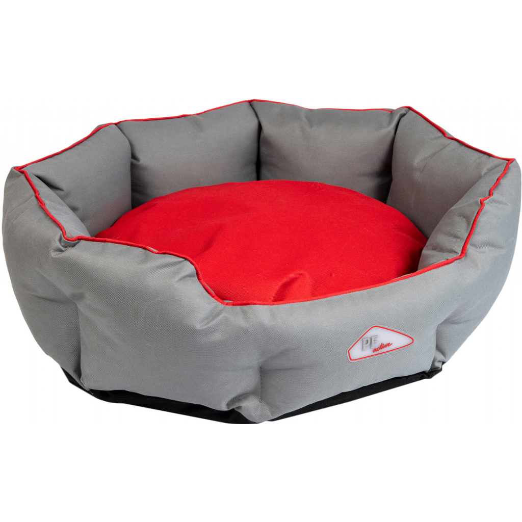 Лежак для тварин Природа "BOSPHORUS" 3 (95х78х24 см) Червоно-сірий (4823082417650)