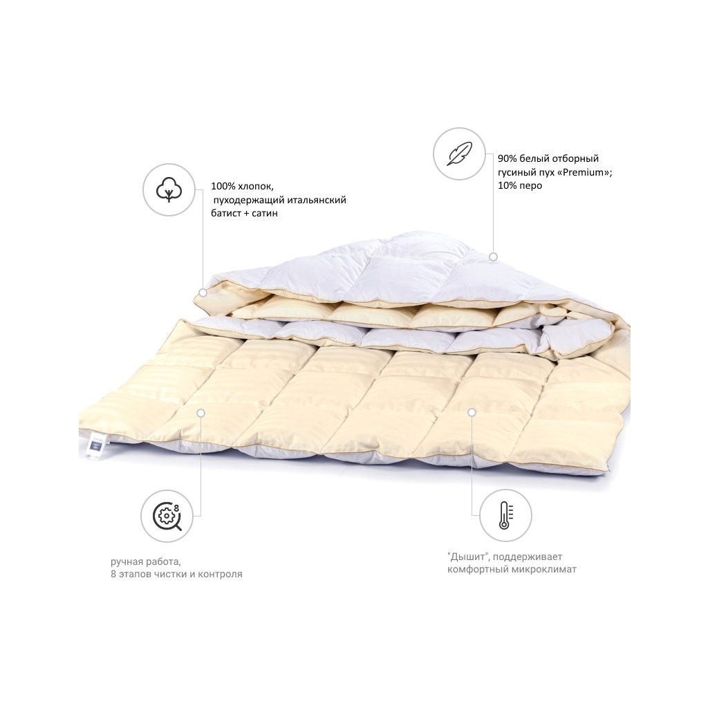 Ковдра MirSon антиалергенна Carmela 032 демі 140x205 см (2200000003881)